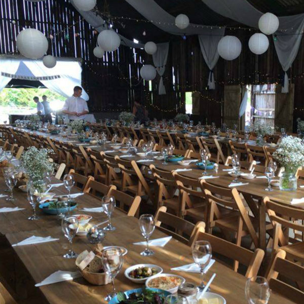 Wedding in a Barn