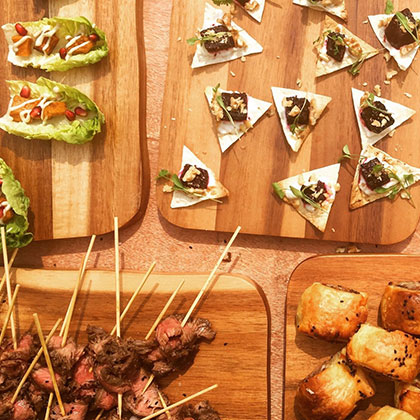 canapes menu